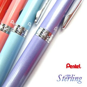 Pentel Steling 펜텔 스털링 겔펜 (뉴컬러) 스털링 겔 볼펜, 레드