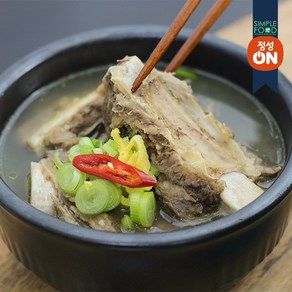 초원 정성온 왕갈비탕 냉동 간편조리, 3개, 800g