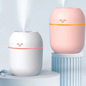 바이미 LED 탁상용 USB 가습기 best mini humidifie 조용한 무드등 가습기, 블루