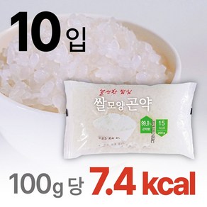 (오직미)곤약쌀 쌀모양 200g 10팩-100g당 7.4kcal 대신물산 습식타입곤약, 2kg, 1개