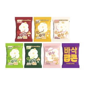 [공식판매처] 바삭팝콘 맛보기 전체세트 맛별 7가지맛, 30g, 21개