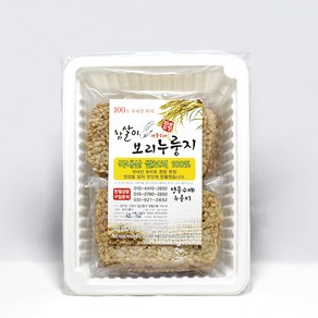 당일도정 바로구운 참살이 보리누룽지 400g이상(100%보리만으로만듭니다), 400g, 3개