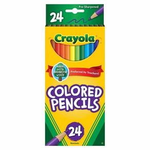 크레욜라 Crayola 색연필 컬러링 용품 24개