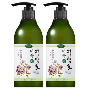 더블모 어성초 모발 헤어팩 트리트리먼트, 300ml, 2개