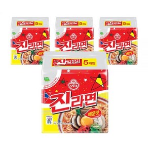 오뚜기 진라면 매운맛 120g 20개 외 1종