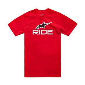 알파인스타 티셔츠 RIDE 4.0 CSF 레드, L