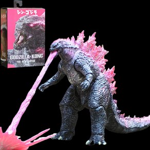 신고질라 관절 피규어 고질라 킹 오브 몬스터 GODZILLA NECA 18CM, 1개