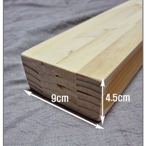 구조목 각목 4.5cmx9cmx 40~100cm 집성원목 원목다리