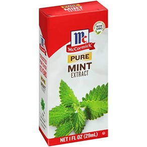 McComick Pue Mint Extact 1 fl oz McComick 순수 민트 추출물 1 fl oz, 1개