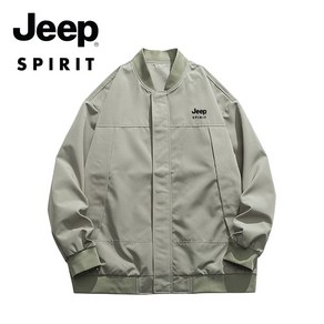 JEEP SPIRIT 남성 오버핏 항공 점퍼 야구 잠바 재킷 바람막이 봄 가을 패션 JPHJ01A9269