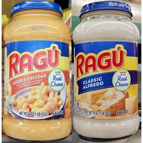 RAGU 라구 파스타&맥앤치즈 소스 453g (더블체다 알프레도 소스 중 택1) 미국