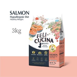 펠리쿠치나 반습식사료 연어 3kg (100g X 30pack), 100g, 1개