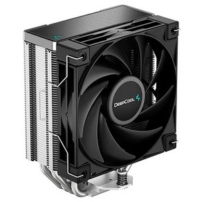 DEEPCOOL AK400 블랙 CPU 공랭쿨러, BLACK, 1개