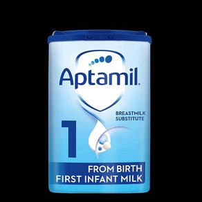 영국직송 Aptamil 압타밀 1 First 베이비 밀크 파우더 From Birth 800 g (팩 of 1)