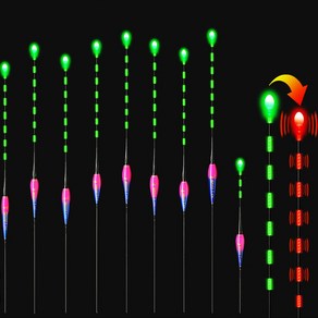 스마트 나노 전자찌 낚시 야광 고부력 저부력 올림 장찌