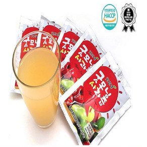 굿모닝 자연에서얻은 100% 과일즙[사과즙50팩], 100ml