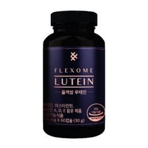 플렉썸 루테인 500mg x 60캡슐, 60정, 1개