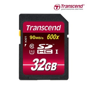 트랜센드 SDHC 32GB 600X UHS-I U1 SD메모리카드, 1개