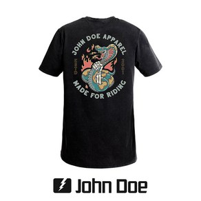 존도 바이크 티셔츠 T-Shirt Snake II Black JDS7115