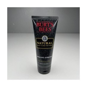 버츠비 But's Bees 남성용 천연 스킨 케어 쉐이브 크림 6 Oz 단종 밀봉, 1개