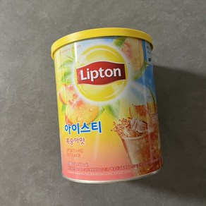 립톤 아이스티 믹스 복숭아맛 에이드분말