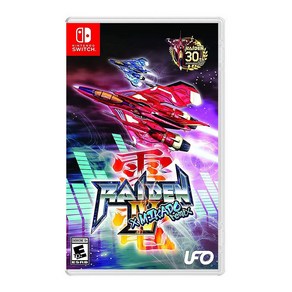 [새상품] 닌텐도 스위치 라이덴4 x 미카도 리믹스 [정식발매-표지(해외판)] RAIDEN IV MIKADO REMIX (NINTENDO SWITCH)