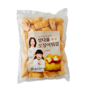 정다율 통살 오징어튀김 1kg [모노], 1개