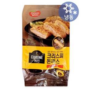 [메가마트]동원 퀴진 크리스피 돈까스 통등심 480g, 1개