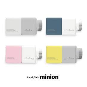 [캐디톡] 24년 신상품 캐디톡 minion 미니온 거리측정기, 화이트블루