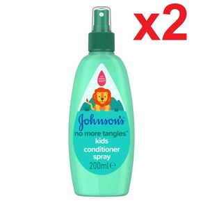 [영국발송] 200ml 2팩 존슨즈 노 모어 탱글 키즈 컨디셔너 스프레이 JOHNSON'S No More Tangles Kids Conditioner Spray