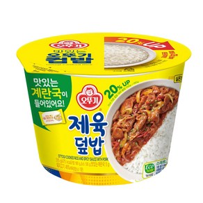 오뚜기 컵밥 제육덮밥, 315g, 12개