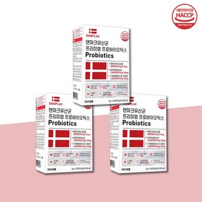 덴마크 유산균 프리미엄 프로바이오틱스 Pobiotics 30포, 180g, 1개