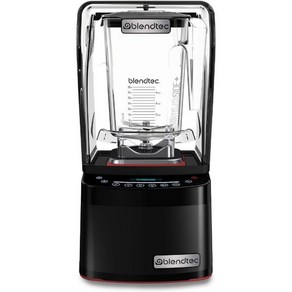 Blendtec Pofessional 800 스무디 냉동 음료용 WildSide Ja90온스 블렌더 가장 조용한 전문가 등급 파워 11단 터치 슬라이더 청소하기 쉽습니다 검, 1개