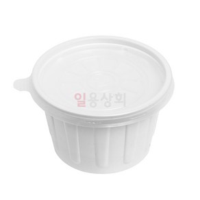 [ILYONG] 국용기 JH 105파이 대 350ml 300세트 백색, 300개, 1세트