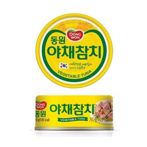 동원참치 야채참치, 90g, 8개