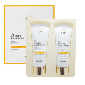 이자녹스 UV 선프로 365 데일리 1+1 듀오 기획세트, 140ml, 1개