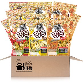 올따옴 전자렌지용 팝콘 3종기획(오리지날5+버터5+카라멜5), 80g, 1개