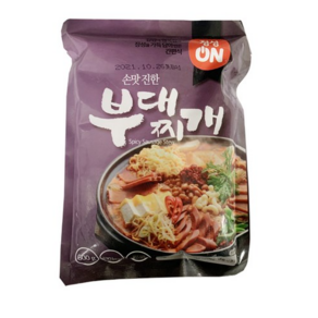 초원 정성온 부대찌개 간편 냉동조리, 5개, 600g