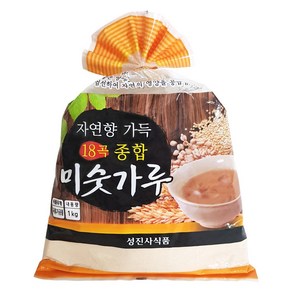 (메카몰)성진사식품 자연향 가득 18곡 종합 미숫가루 1kg, 16개