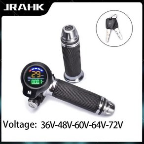 JRAHK 자전거 전기 스쿠터 가속기 디스플레이 Ebike 스로틀 디지털 모니터 48v 트리거, 01 A Pai, 01 A Pai