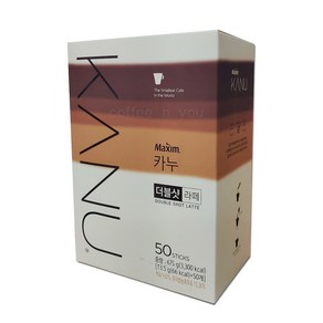 맥심 카누 더블샷라떼 13.5g 50개입 1개