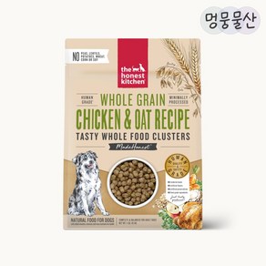 the Honest Kitchen 클러스터 홀그레인 치킨오트 일반사이즈, 1개, 450g