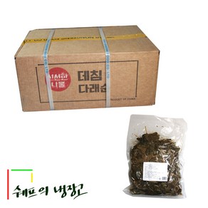 10kg 삶은다래순 수입다래순 데침 데친 중국산대친나물, 1kg, 10개