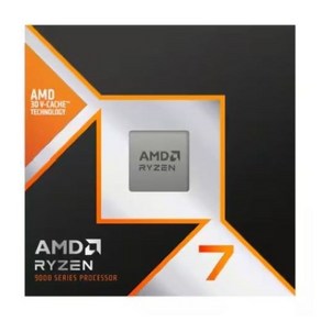 AMD [AMD] 라이젠7 그래니트 릿지 9800X3D (8코어 / 16스레드 / 4.7GHz / 쿨러미포함 / 대리점정품)