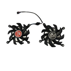 그래픽 카드 팬 GPU 쿨러 Coloful RTX 2060 SUPER GTX 1660 6G 1650 4G 세트당 2 개, 1 Set Dual Fan, 2개