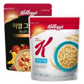 켈로그 스페셜K + 리얼그래놀래 / 스페셜K 오리지널 480g X 2개 /리얼 그래놀라 400g X 2개 중 택1, 스페셜K+리얼그래놀라