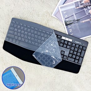 로지텍 K850 MK850 전용 키스킨 키보드덮개 키보드커버, 1개