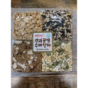 오븐구이 견과공방 수제 산자 국내산 제사 설날 330g 간식 옛날, 1개