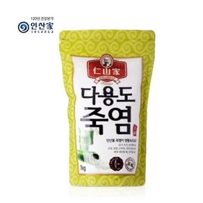 인산家 1회 다용도죽염 분말, 2개, 1kg