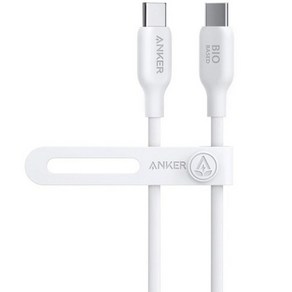 앤커 PD 100W USB C to C타입 고속충전 케이블, 90cm, White, 1개